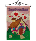 Welcome Home Sweet Home - Sweet Home Inspirational Vertical Impressions Decorative Flags HG100039 Made In USA