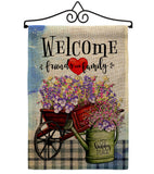 My Happy Place - Sweet Home Inspirational Vertical Impressions Decorative Flags HG100078 Made In USA
