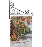 My Garden View - Sweet Home Inspirational Vertical Impressions Decorative Flags HG100084 Made In USA