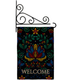 Welcome Embroider - Sweet Home Inspirational Vertical Impressions Decorative Flags HG130359 Made In USA