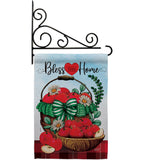 Bless This Home - Sweet Home Inspirational Vertical Impressions Decorative Flags HG130422 Made In USA