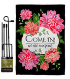 Come In - Sweet Home Inspirational Vertical Impressions Decorative Flags HG137543 Made In USA