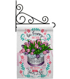 Happy Moment - Sweet Home Inspirational Vertical Impressions Decorative Flags HG137544 Made In USA