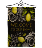 Our Home - Sweet Home Inspirational Vertical Impressions Decorative Flags HG137573 Made In USA