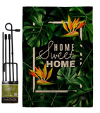 Paradise Home - Sweet Home Inspirational Vertical Impressions Decorative Flags HG192539 Made In USA