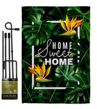 Paradise Home - Sweet Home Inspirational Vertical Impressions Decorative Flags HG192539 Made In USA