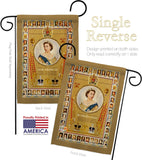 The Coronation Regalia - Expression Inspirational Vertical Impressions Decorative Flags HG180312 Made In USA