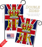 Elizabeth Reginal II - Expression Inspirational Vertical Impressions Decorative Flags HG180313 Made In USA