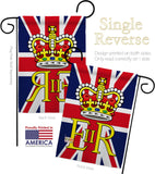 Elizabeth Reginal II - Expression Inspirational Vertical Impressions Decorative Flags HG180313 Made In USA