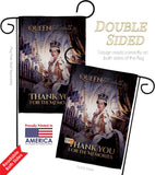 Thank You For The Memories - Expression Inspirational Vertical Impressions Decorative Flags HG180314 Made In USA