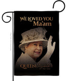 We Loved You Ma'am - Expression Inspirational Vertical Impressions Decorative Flags HG180317 Made In USA