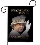 We Loved You Ma'am - Expression Inspirational Vertical Impressions Decorative Flags HG180317 Made In USA