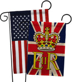 Elizabeth Reginal II - Expression Inspirational Vertical Impressions Decorative Flags HG180313 Made In USA