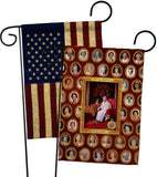 HM Queen Elizabeth II - Expression Inspirational Vertical Impressions Decorative Flags HG180316 Made In USA