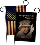 We Loved You Ma'am - Expression Inspirational Vertical Impressions Decorative Flags HG180317 Made In USA