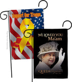 We Loved You Ma'am - Expression Inspirational Vertical Impressions Decorative Flags HG180317 Made In USA