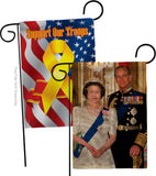 British Remarkable Couple - Expression Inspirational Vertical Impressions Decorative Flags HG180320 Made In USA
