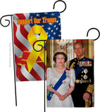 British Remarkable Couple - Expression Inspirational Vertical Impressions Decorative Flags HG180320 Made In USA