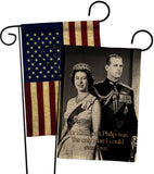 Elizabeth & Philip - Expression Inspirational Vertical Impressions Decorative Flags HG180322 Made In USA