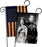 Elizabeth & Philip - Expression Inspirational Vertical Impressions Decorative Flags HG180322 Made In USA