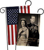 Elizabeth & Philip - Expression Inspirational Vertical Impressions Decorative Flags HG180322 Made In USA