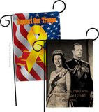Elizabeth & Philip - Expression Inspirational Vertical Impressions Decorative Flags HG180322 Made In USA