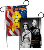 Elizabeth & Philip - Expression Inspirational Vertical Impressions Decorative Flags HG180322 Made In USA