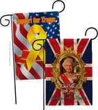 Always In our Heart - Expression Inspirational Vertical Impressions Decorative Flags HG180323 Made In USA