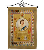 The Coronation Regalia - Expression Inspirational Vertical Impressions Decorative Flags HG180312 Made In USA