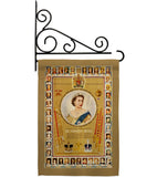 The Coronation Regalia - Expression Inspirational Vertical Impressions Decorative Flags HG180312 Made In USA