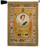 The Coronation Regalia - Expression Inspirational Vertical Impressions Decorative Flags HG180312 Made In USA