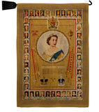 The Coronation Regalia - Expression Inspirational Vertical Impressions Decorative Flags HG180312 Made In USA