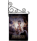 Thank You For The Memories - Expression Inspirational Vertical Impressions Decorative Flags HG180314 Made In USA