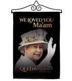 We Loved You Ma'am - Expression Inspirational Vertical Impressions Decorative Flags HG180317 Made In USA