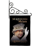 We Loved You Ma'am - Expression Inspirational Vertical Impressions Decorative Flags HG180317 Made In USA