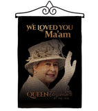 We Loved You Ma'am - Expression Inspirational Vertical Impressions Decorative Flags HG180317 Made In USA