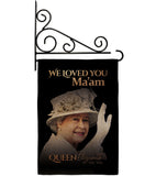 We Loved You Ma'am - Expression Inspirational Vertical Impressions Decorative Flags HG180317 Made In USA