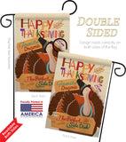 Perfect Side Dish - Thanksgiving Fall Vertical Impressions Decorative Flags HG113058 Made In USA