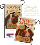 Perfect Side Dish - Thanksgiving Fall Vertical Impressions Decorative Flags HG113058 Made In USA