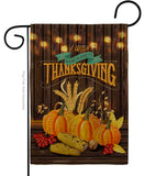 Thanksgiving Wish - Thanksgiving Fall Vertical Impressions Decorative Flags HG113084 Made In USA