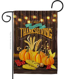 Thanksgiving Wish - Thanksgiving Fall Vertical Impressions Decorative Flags HG113084 Made In USA