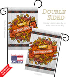 Grateful Thanksgiving - Thanksgiving Fall Vertical Impressions Decorative Flags HG113088 Made In USA