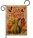Squash Giving - Thanksgiving Fall Vertical Impressions Decorative Flags HG137610 Made In USA