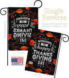Thankgiving Day - Thanksgiving Fall Vertical Impressions Decorative Flags HG192227 Made In USA