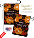 Thanksgiving Leaves - Thanksgiving Fall Vertical Impressions Decorative Flags HG192256 Made In USA