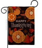 Thanksgiving Leaves - Thanksgiving Fall Vertical Impressions Decorative Flags HG192256 Made In USA