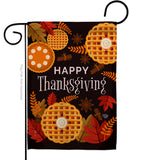 Thanksgiving Leaves - Thanksgiving Fall Vertical Impressions Decorative Flags HG192256 Made In USA