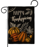 Suzani Thanksgiving - Thanksgiving Fall Vertical Impressions Decorative Flags HG192258 Made In USA