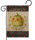 Colorful Pumpkin Thanksgiving - Thanksgiving Fall Vertical Impressions Decorative Flags HG192272 Made In USA