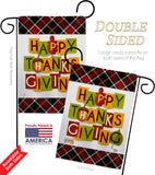 Thanksgiving - Thanksgiving Fall Vertical Impressions Decorative Flags HG192632 Made In USA